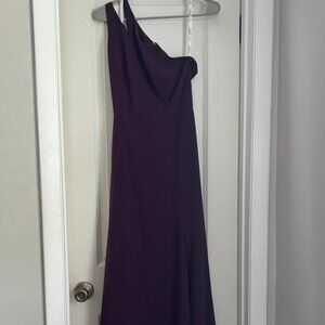 Purple formal dress